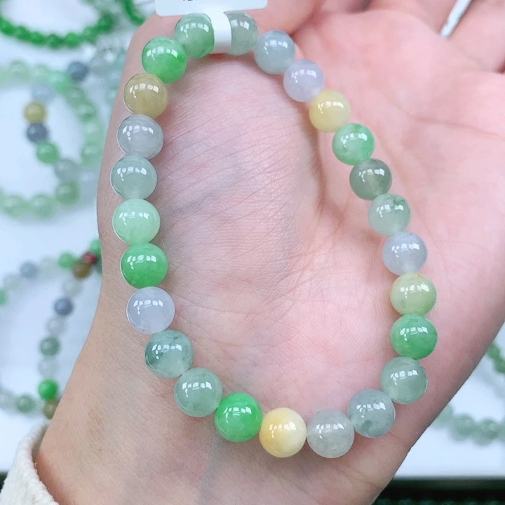 未镶嵌手链翡翠翡翠