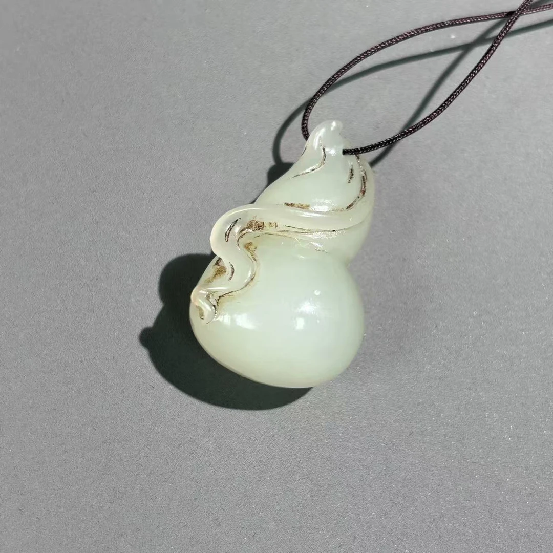 清代和田玉葫芦挂坠LM