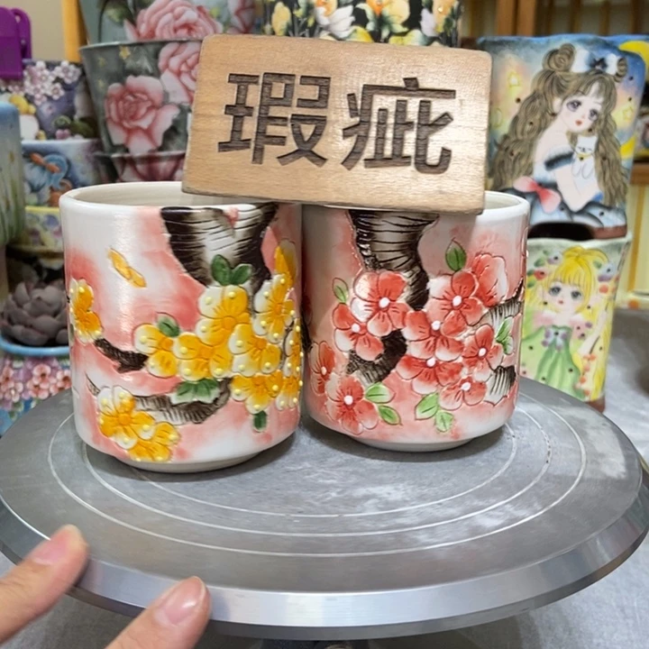 景德镇艺术手绘作品