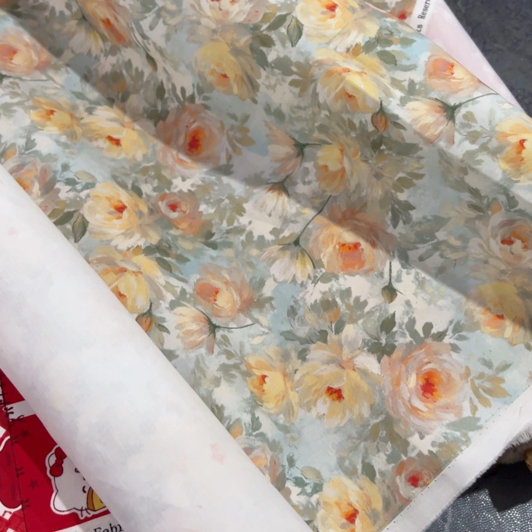 棉一米价镇店之宝纯棉双层府绸1.4米宽果子D