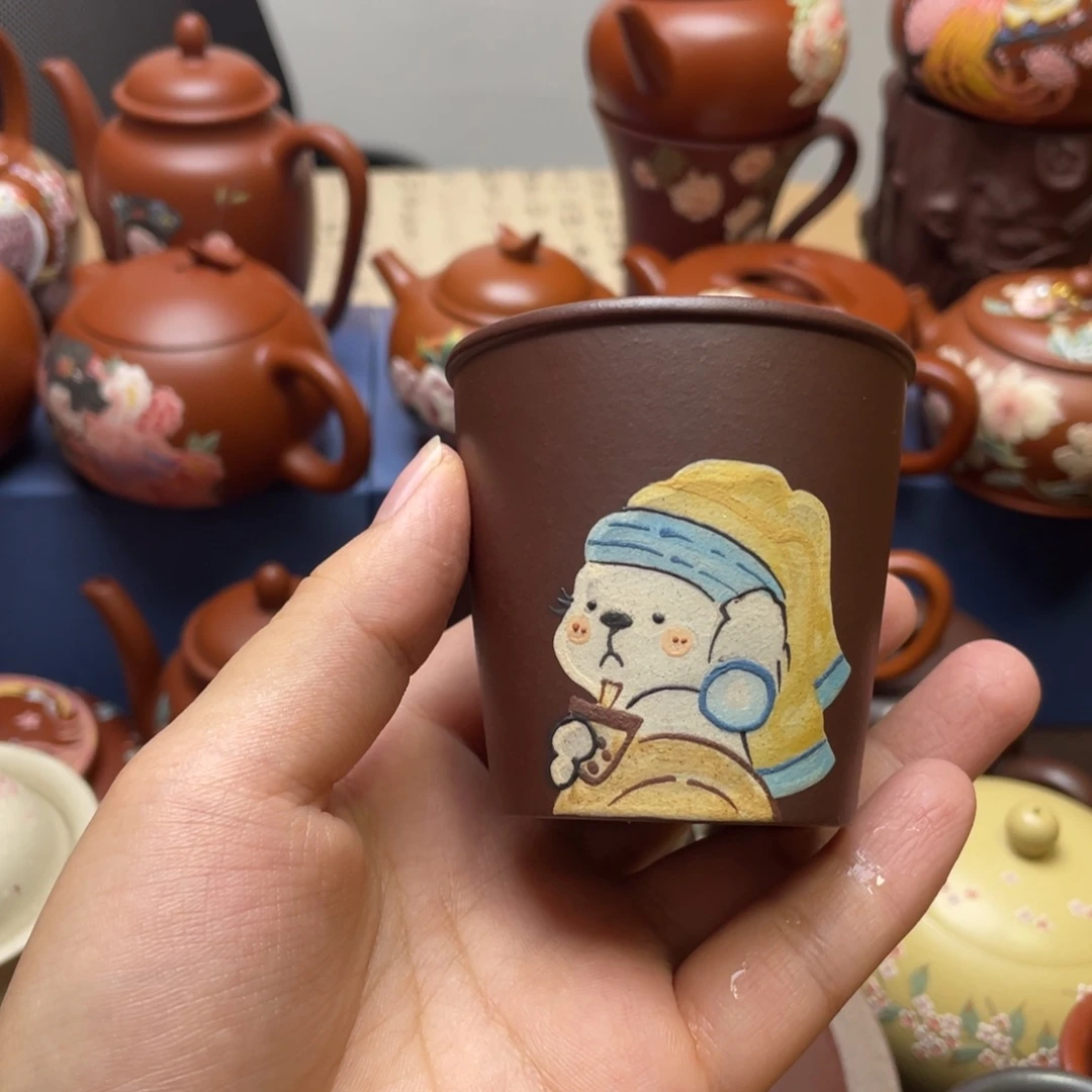 茶杯紫砂紫砂主人杯100cc