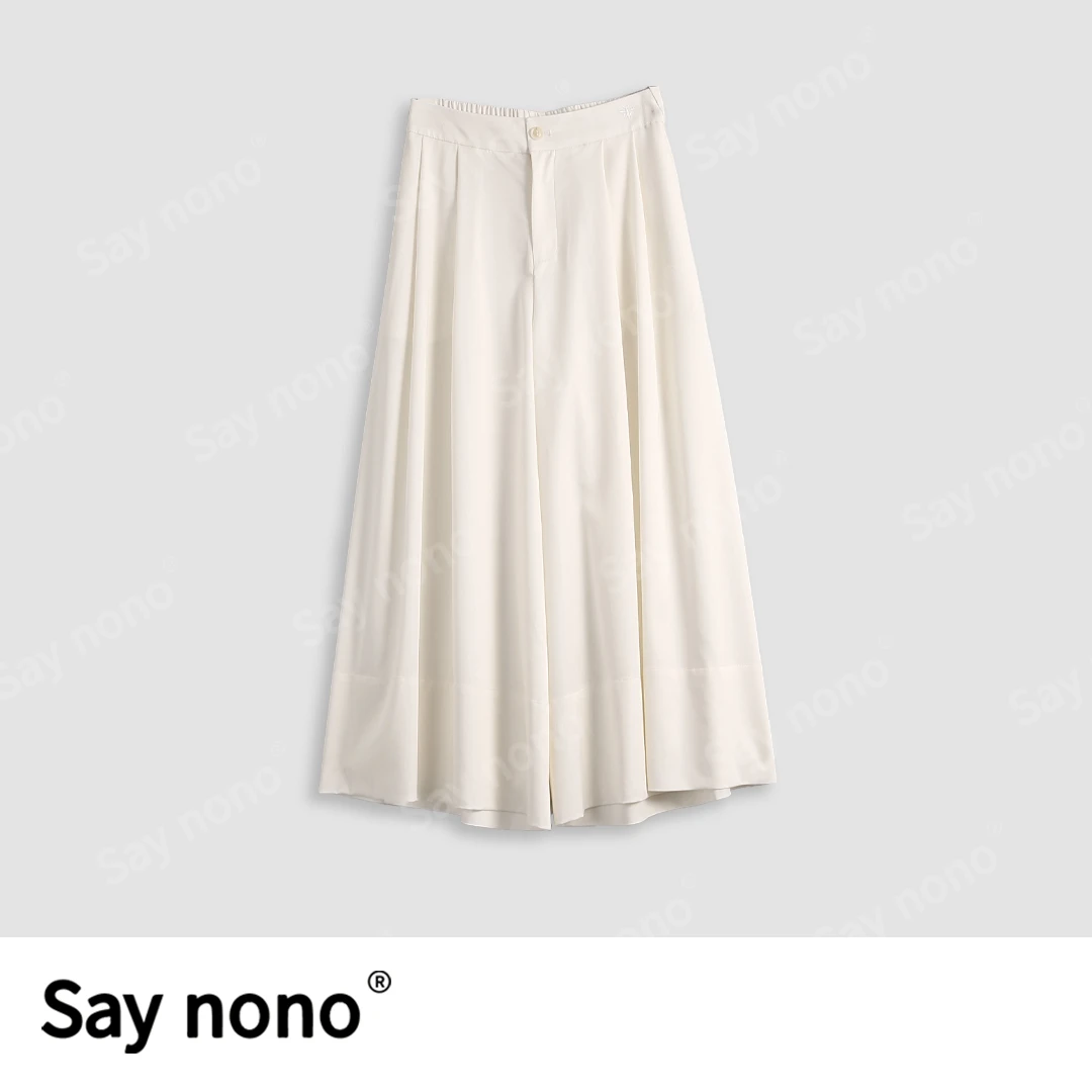 懒猫nono│Saynono 宽松仙女风裙裤/XXF6630