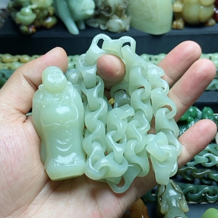 【闪购商品】和田玉颈饰未镶嵌用****1