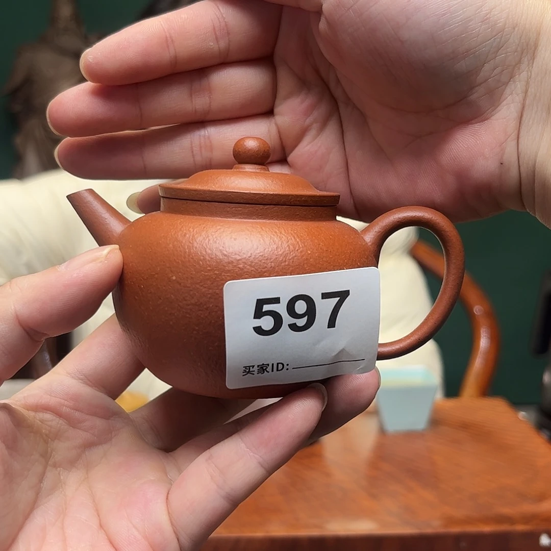 紫砂茶宠笠帽597