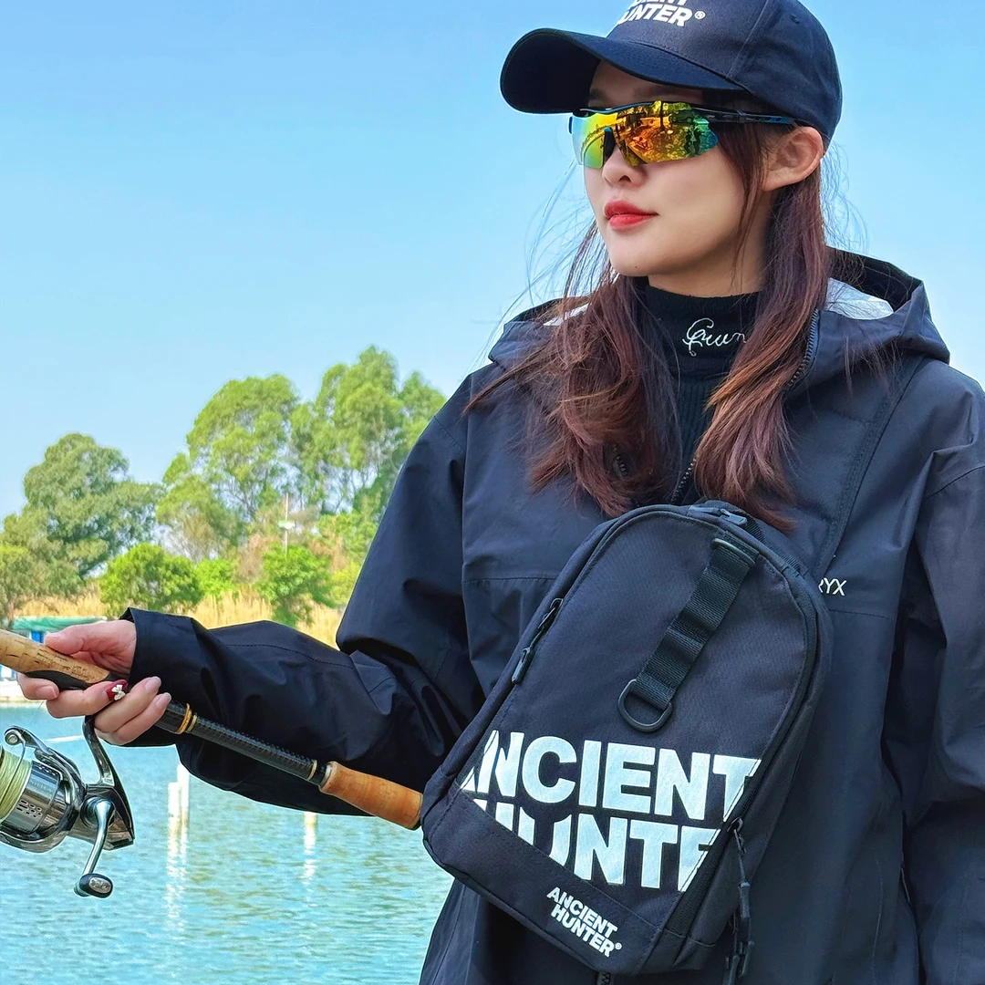 ANCIENT HUNTER 远古猎人多功能户外运动钓鱼路亚背包斜挎包