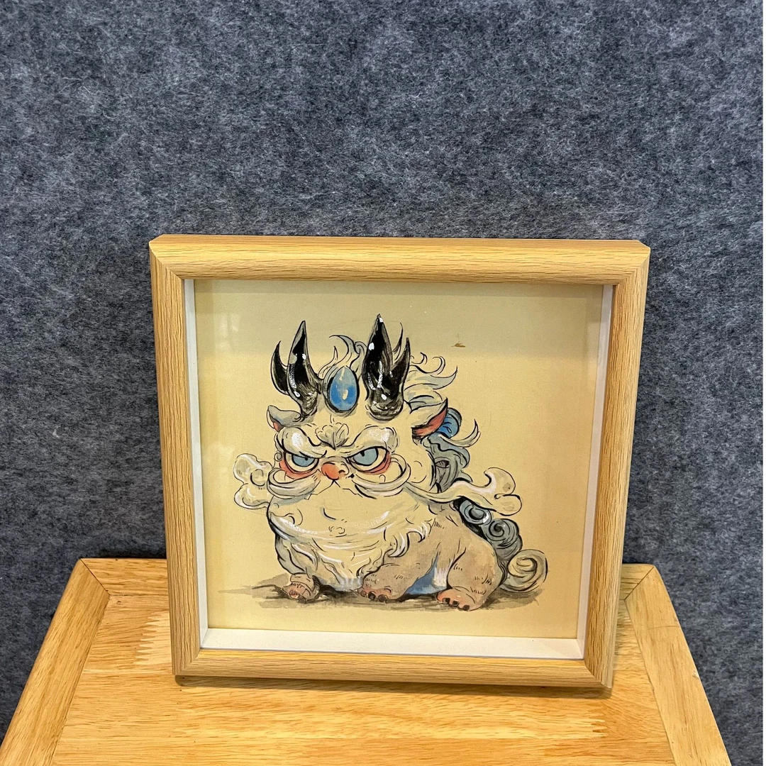 《定山宝石雪巫》国潮氛围感艺术摆件22*22cm