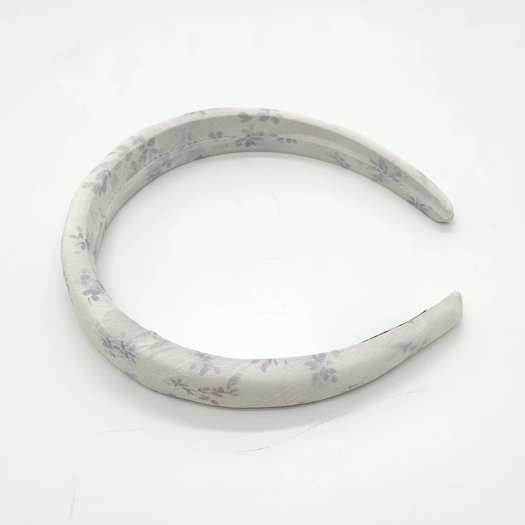 GREBUTY 6510 法式田园风 紫藤萝印花发箍