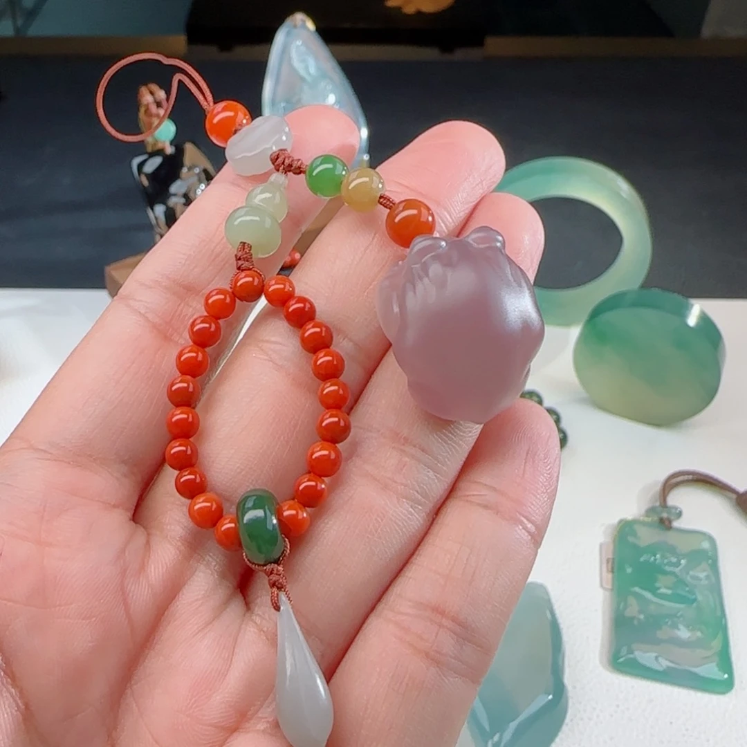 【闪购商品】玛瑙/玉髓颈饰未镶嵌堯