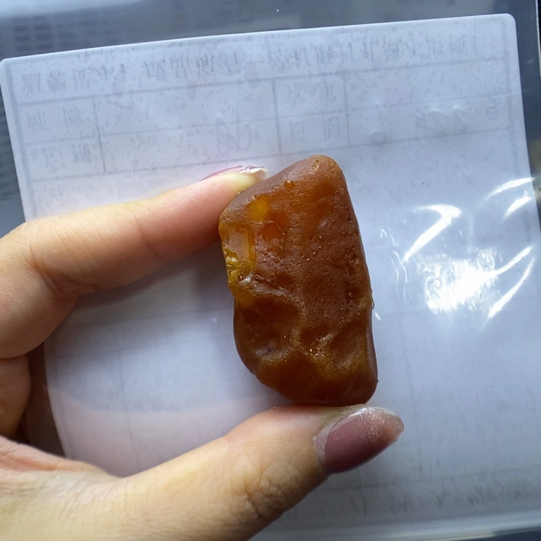 未镶嵌定制蜜蜡郎
