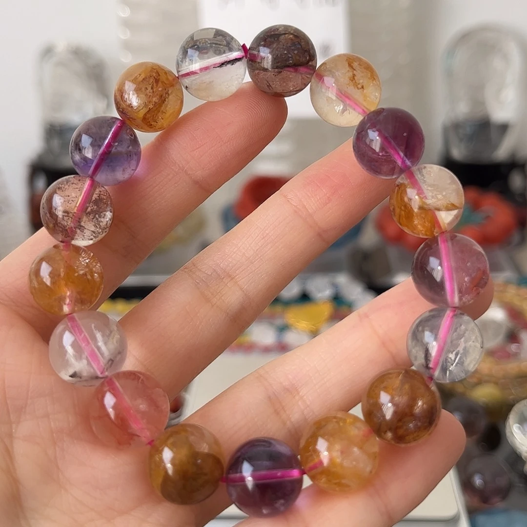 未镶嵌水晶手链矿坑多宝