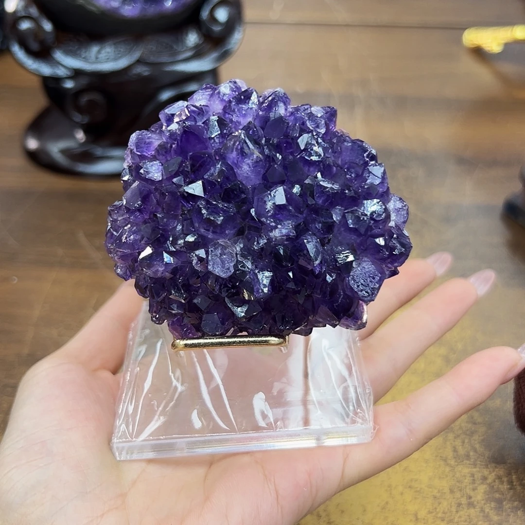 紫晶摆件未镶嵌晶体