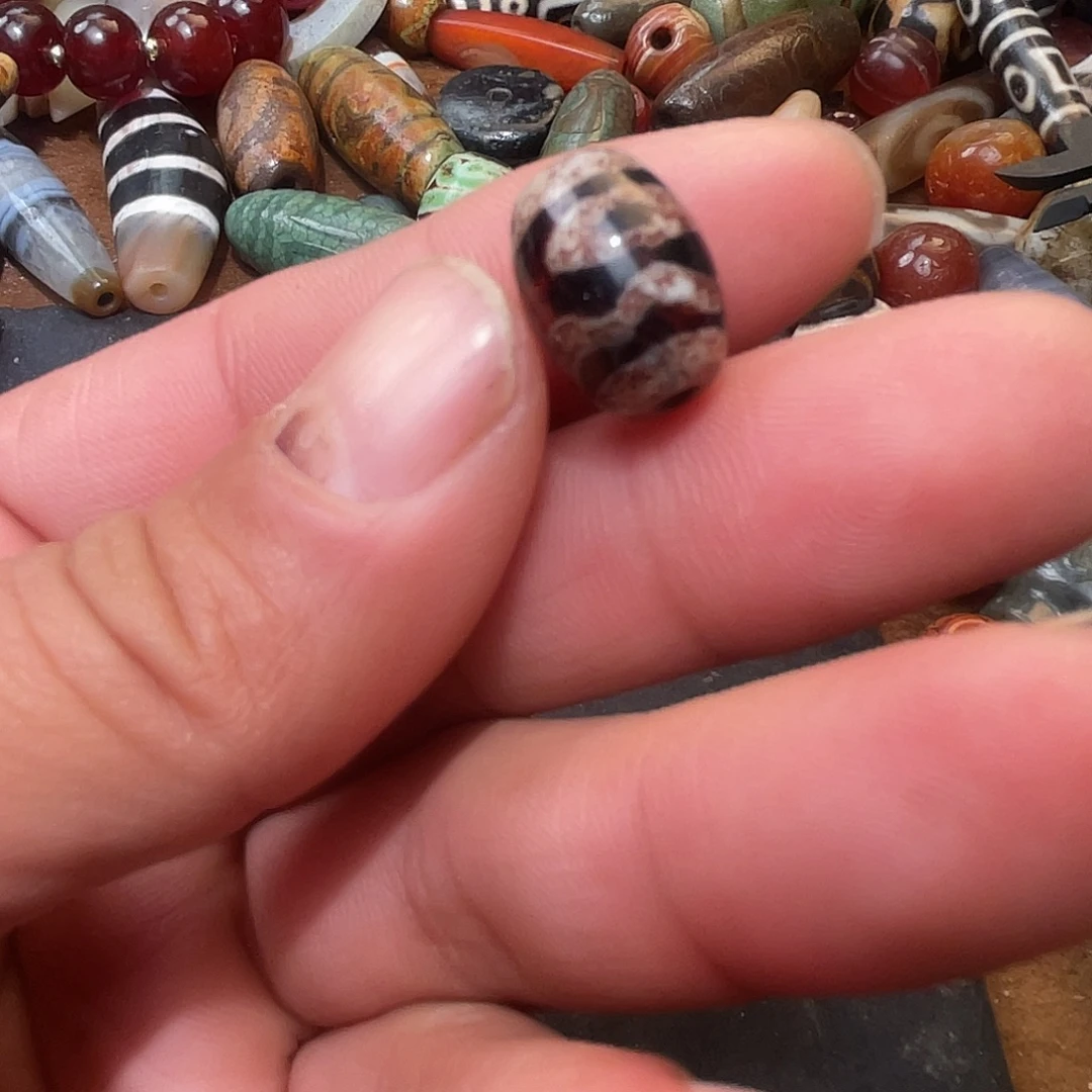 玛瑙/玉髓合金珠子