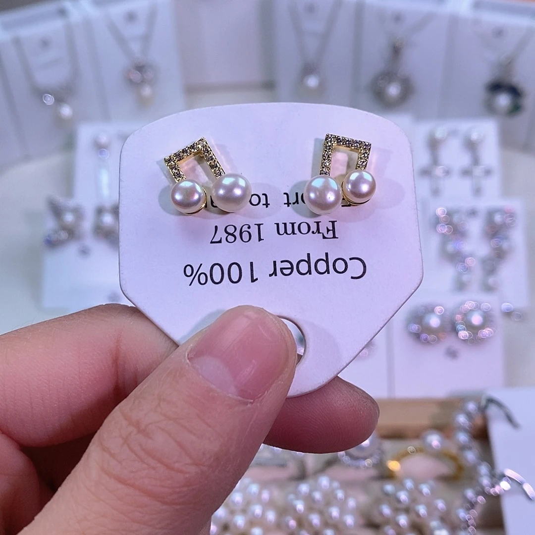 耳饰淡水珍珠未镶嵌