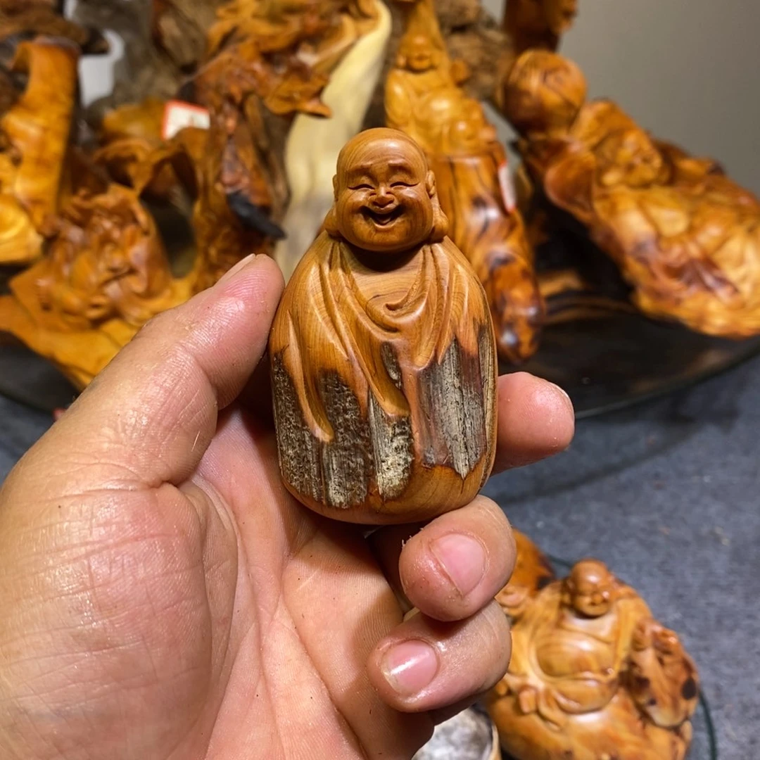 柏木（崖柏）木雕工艺品摆件手把件手串