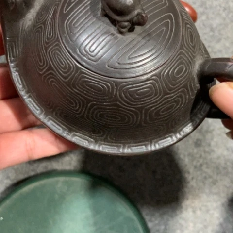 无***限紫砂茶壶陶瓷摆件爱好者摆件