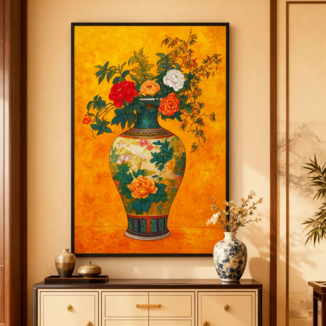 TS668装饰挂画高122*宽83cm
