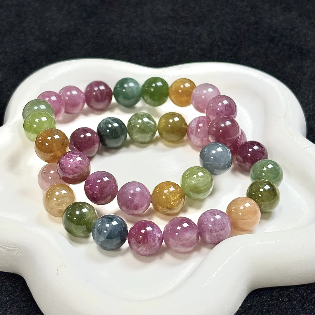 【星浩珠宝】碧玺手串10-10T144H342-11【多样性发一件】11mm