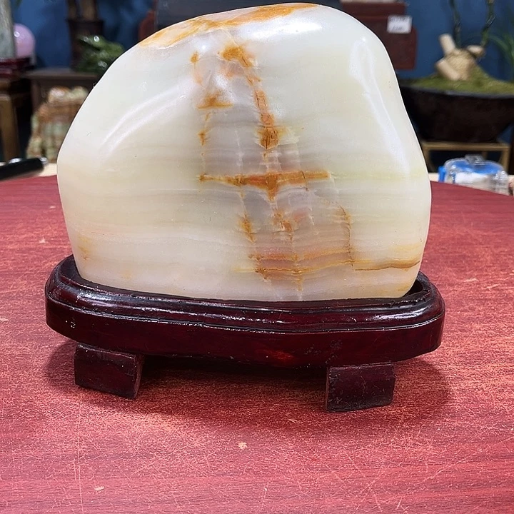 石材天然玉石摆件