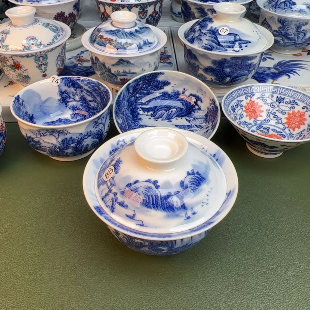纯手工纯手绘茶具88