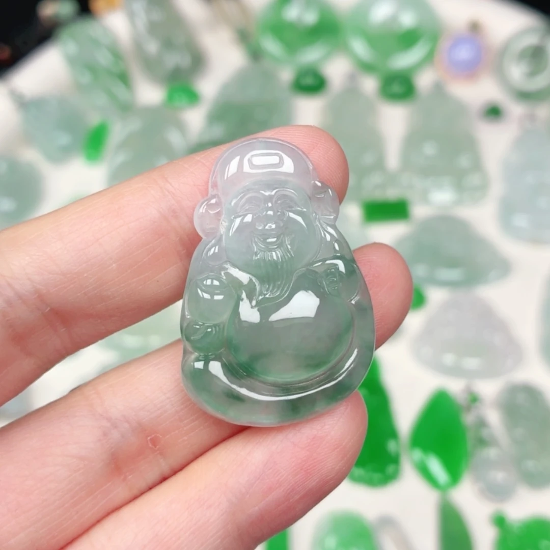 颈饰未镶嵌翡翠缅甸天然A货翡翠