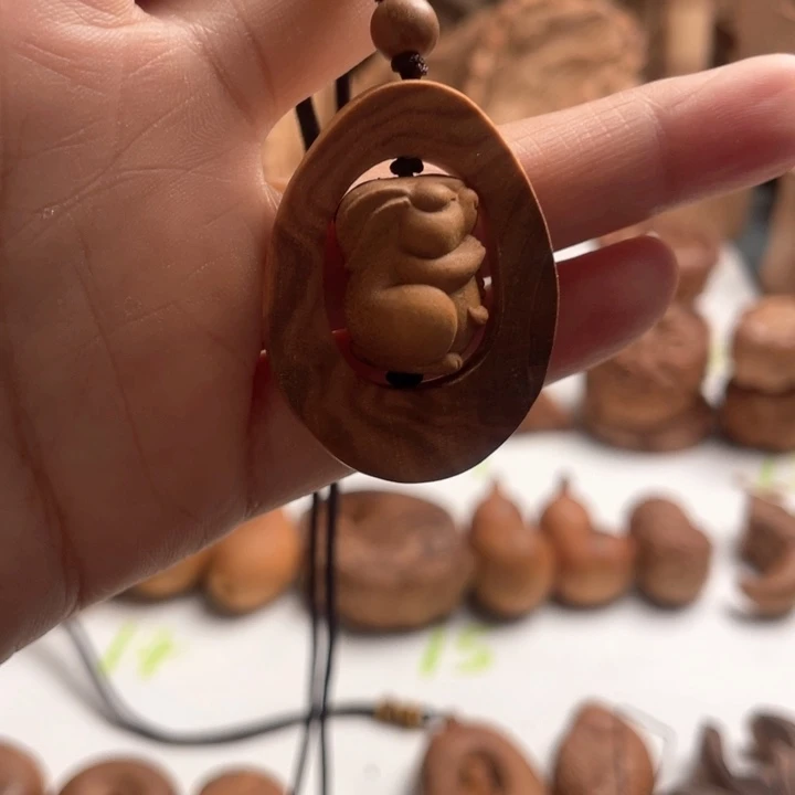 檀香木原汁原味老山檀香福兔