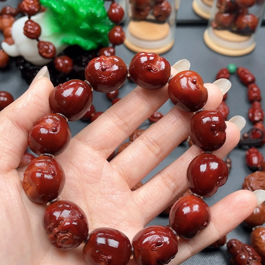 國***子橄榄核手串百态手串
