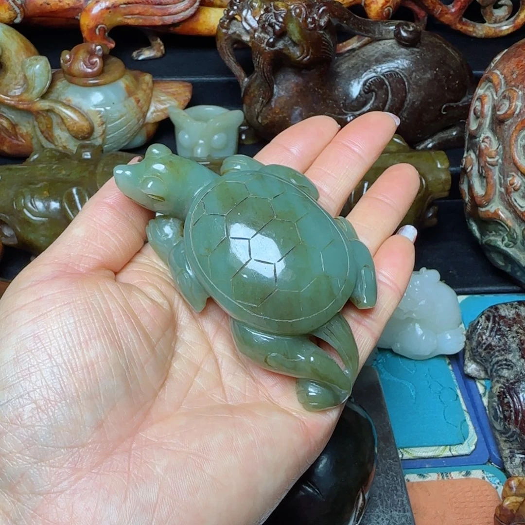 和田玉摆件未镶嵌周*成