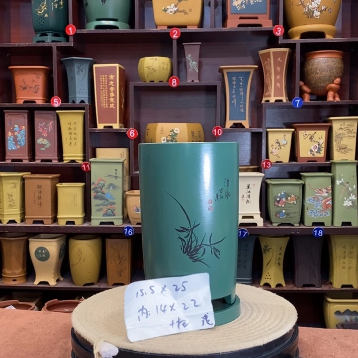 紫砂花盆紫砂花盆