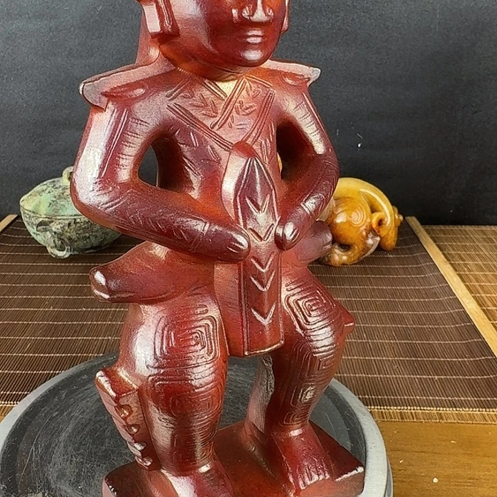 原***6和田玉未镶嵌挂件