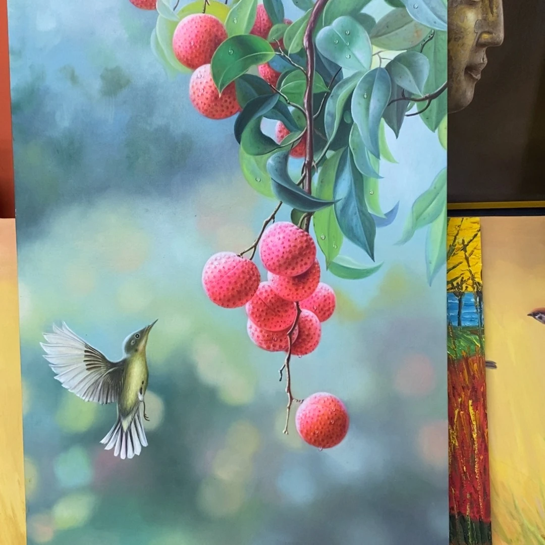 手工手绘精品油画60+90