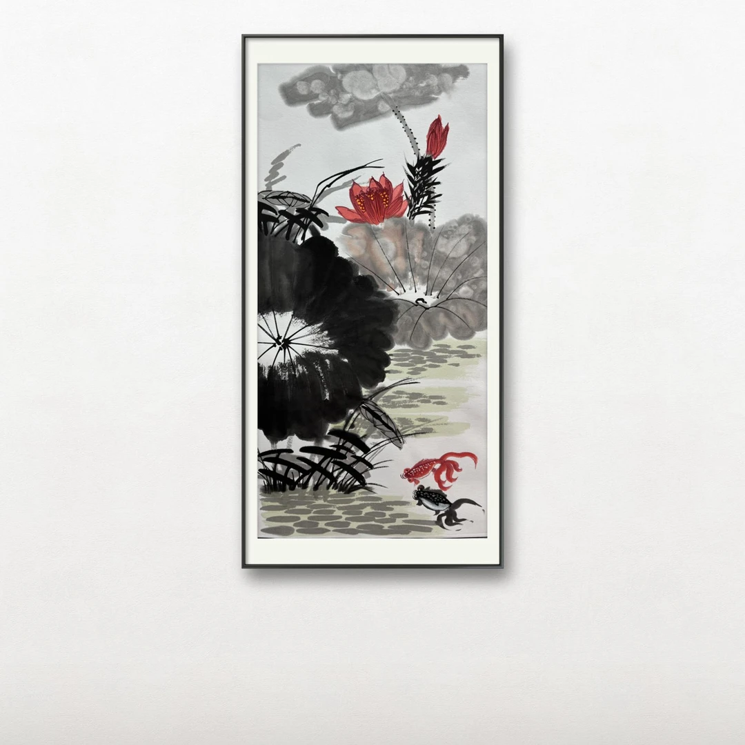 唐振峰（荷塘雅韵）绘画