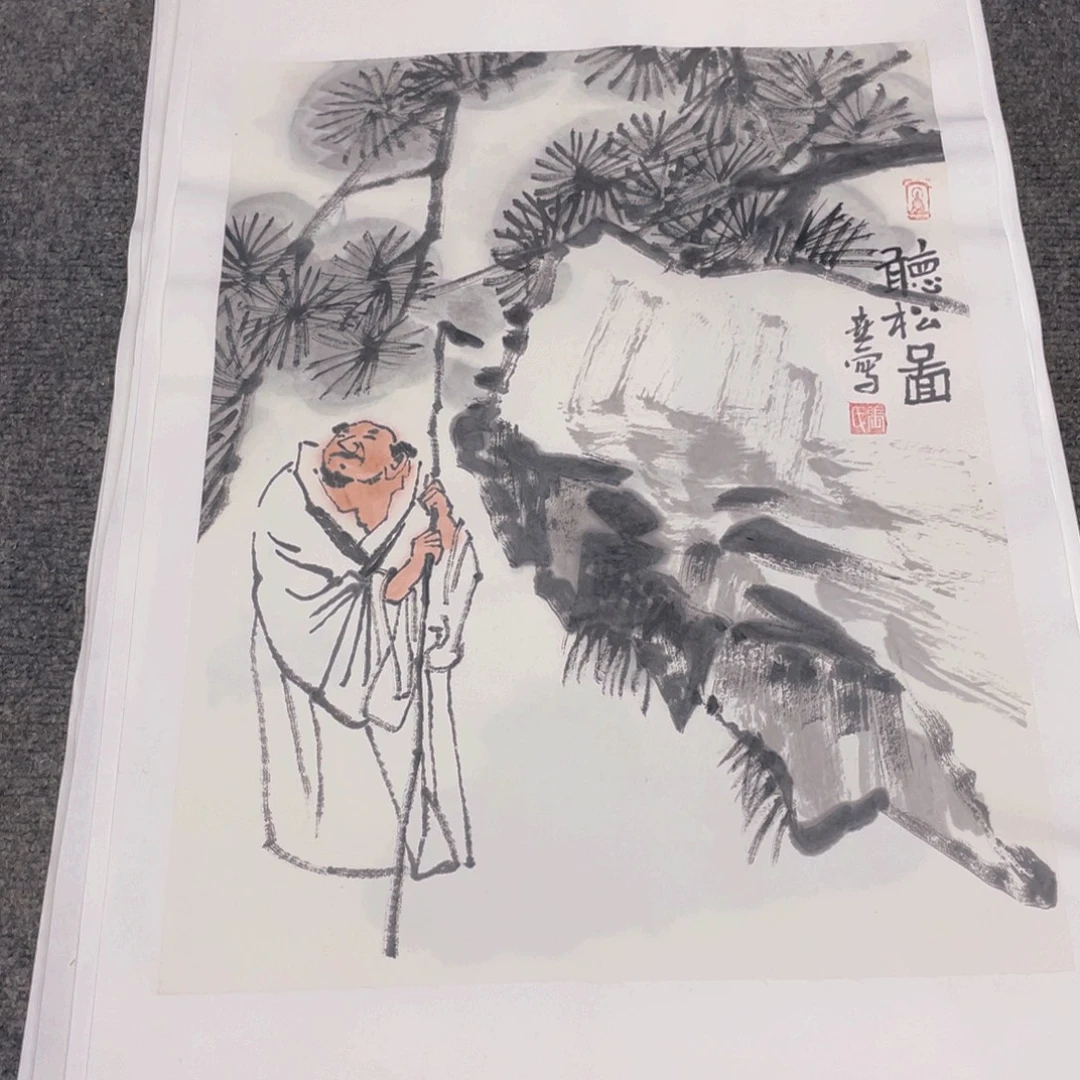 国画1.4平尺纯手绘国画作品