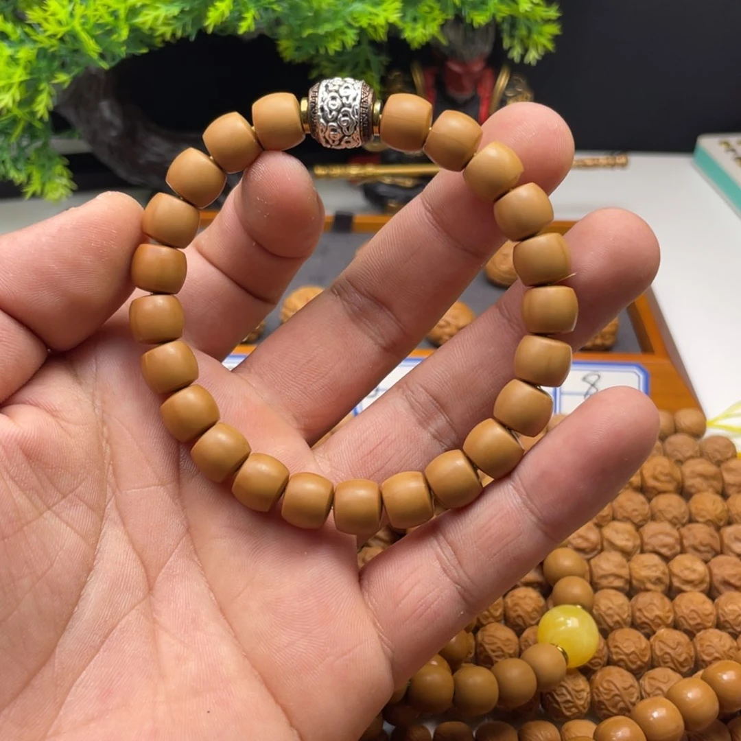 猴头核桃手串猴头直切