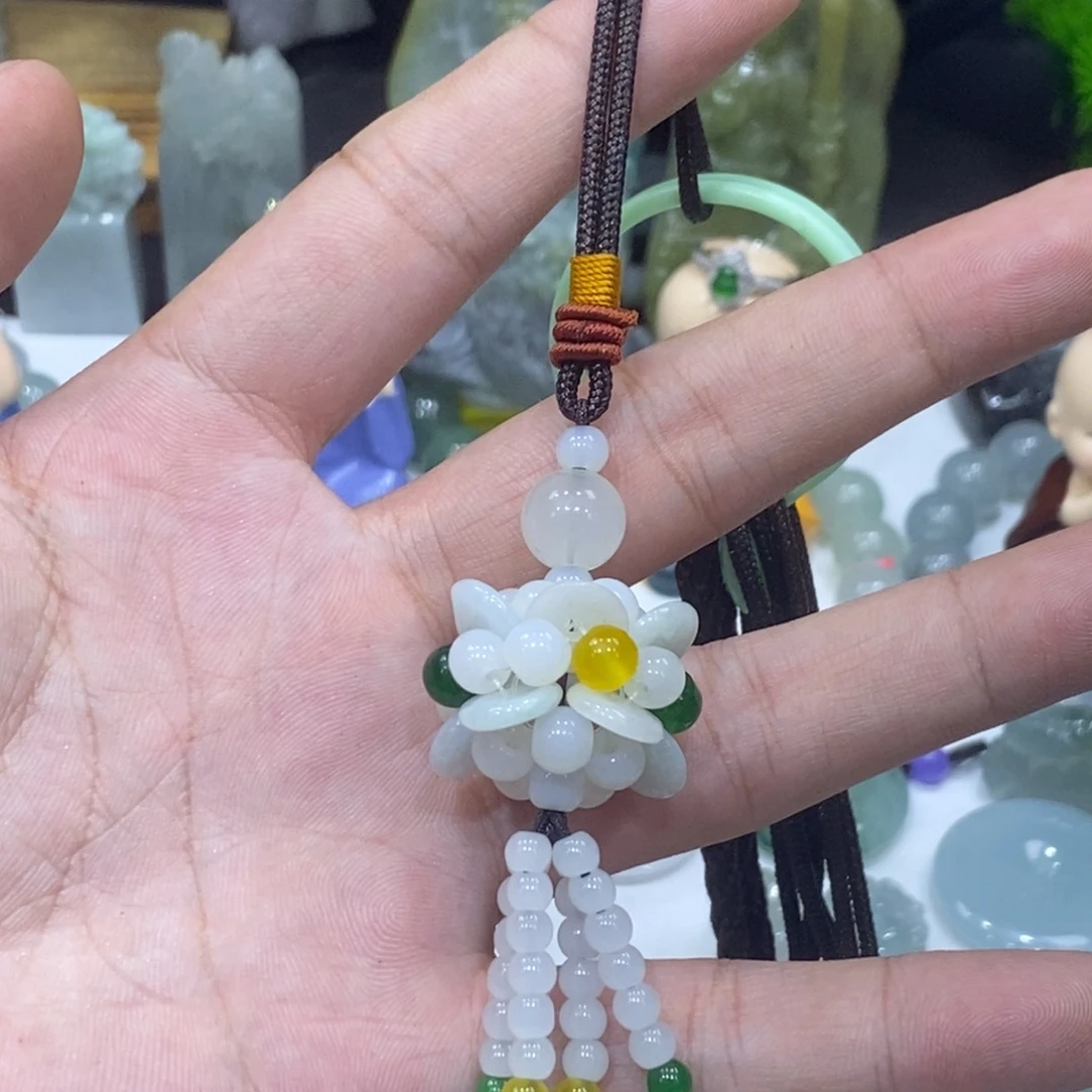 翡翠未镶嵌吊坠(不含链)车挂包挂