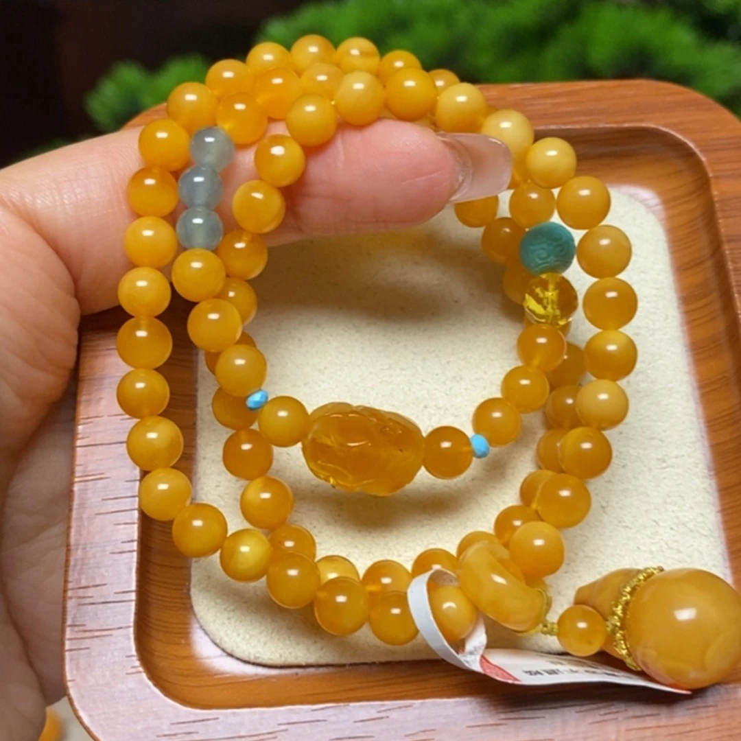 【闪购商品】手链蜜蜡未镶嵌手串