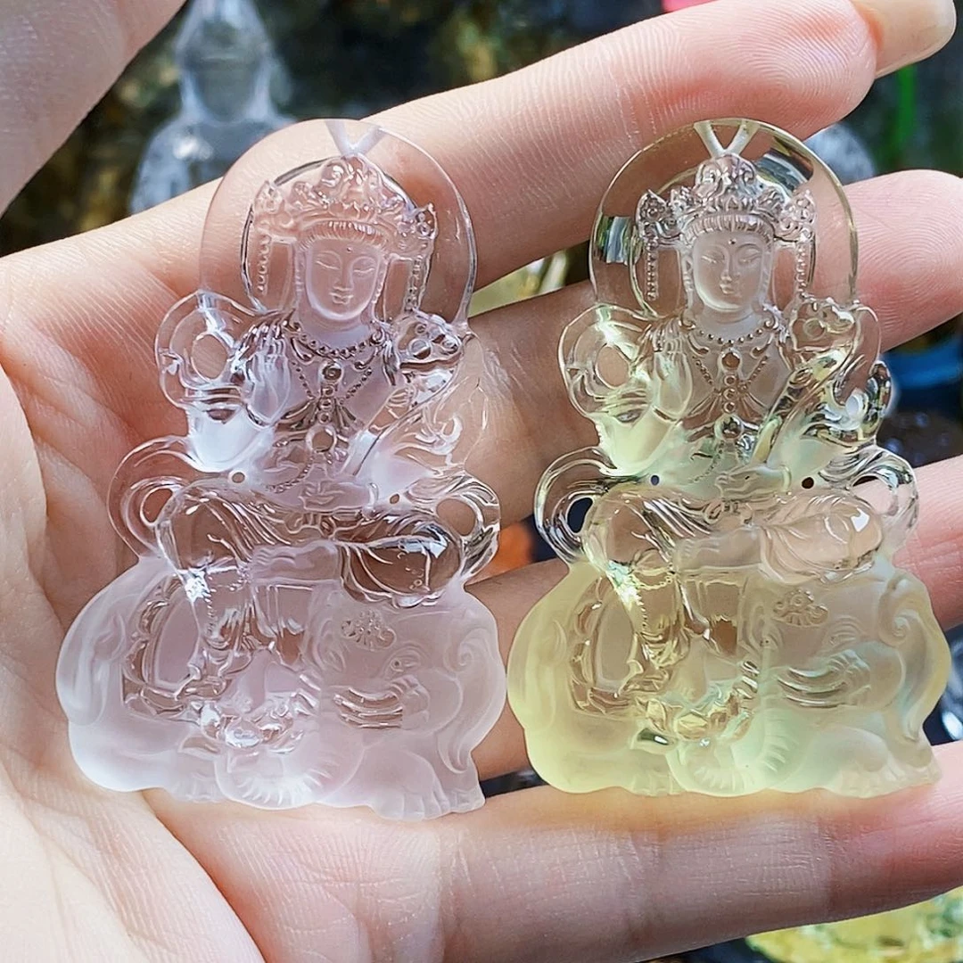 呵***密颈饰未镶嵌水晶吊坠