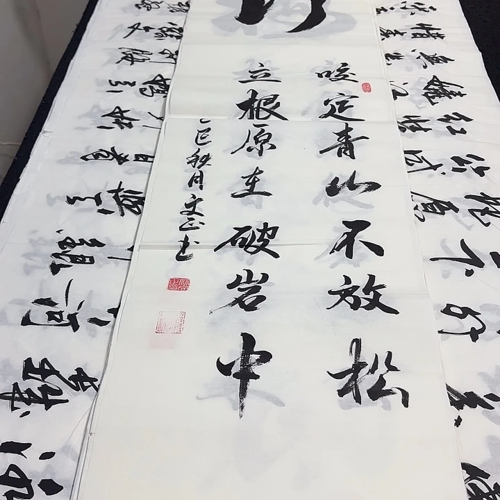 书法老师精品行书