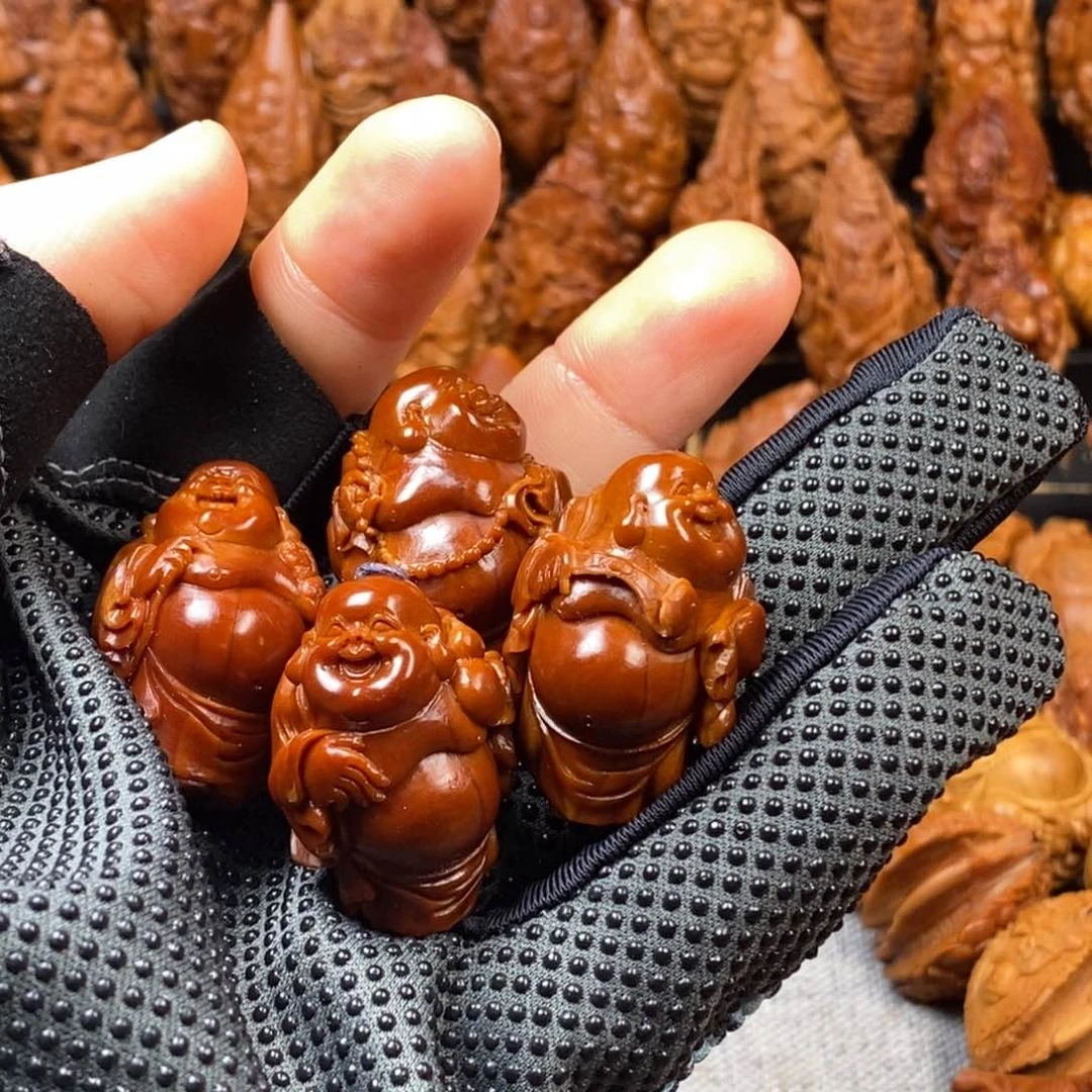 橄榄核手串/手链h**h核雕脖挂