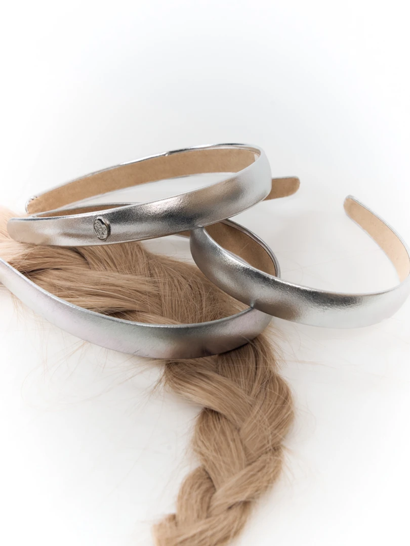SOUL HUG 25新品简约银色发箍 036