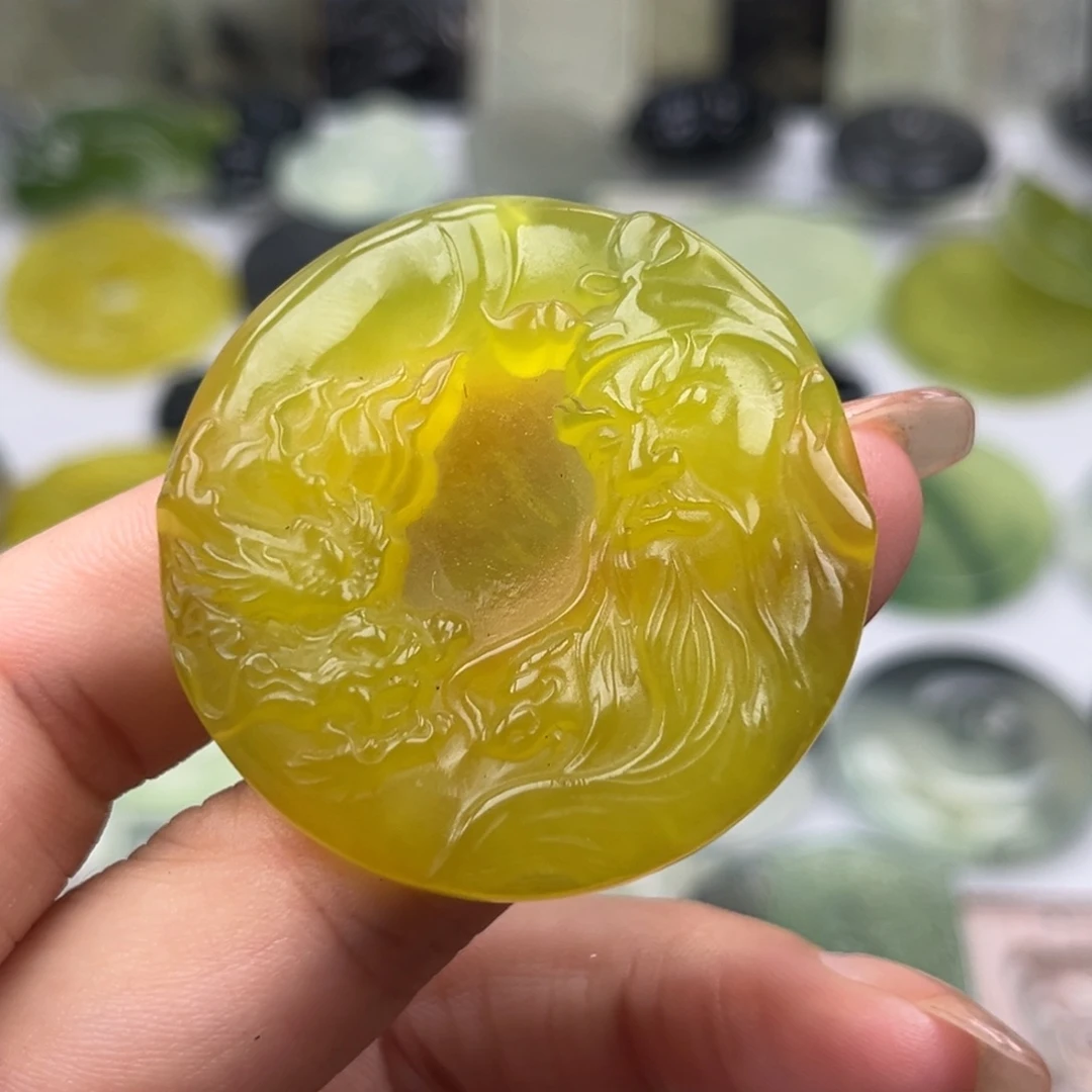 未镶嵌蛇纹石玉其它微瑕介意勿拍