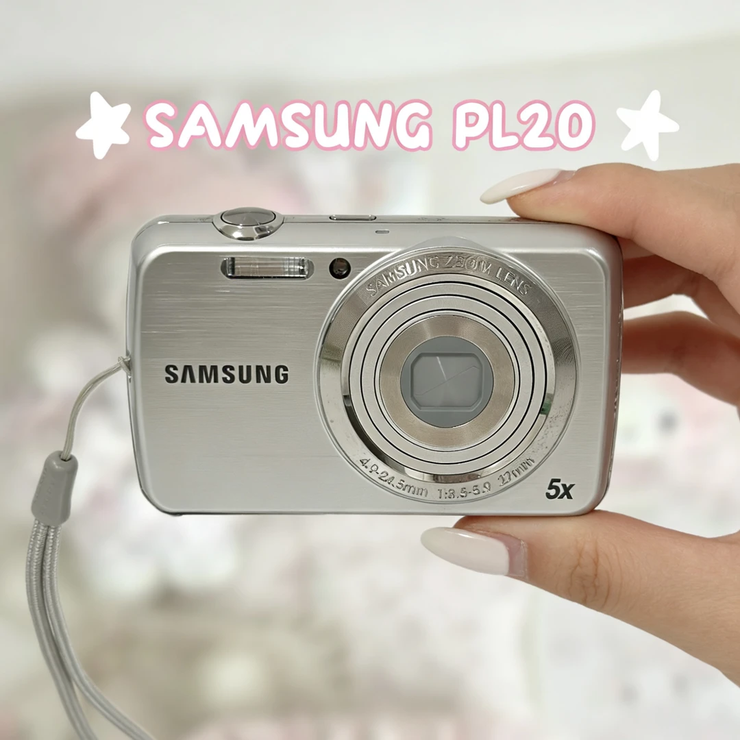 9新 Samsung/三星 pl20中文1420w像素5倍学生相机氛围感摄影