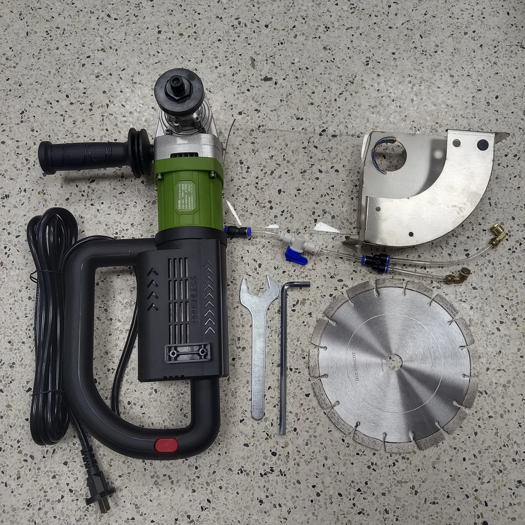 兵王238无刷高转速开槽机9500转6000瓦大功率