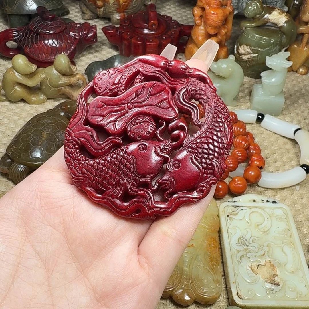 白玉菩提吊坠挂件