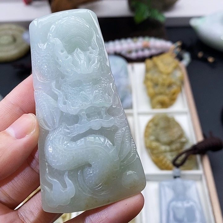 颈饰未镶嵌翡翠缅甸翡翠a货