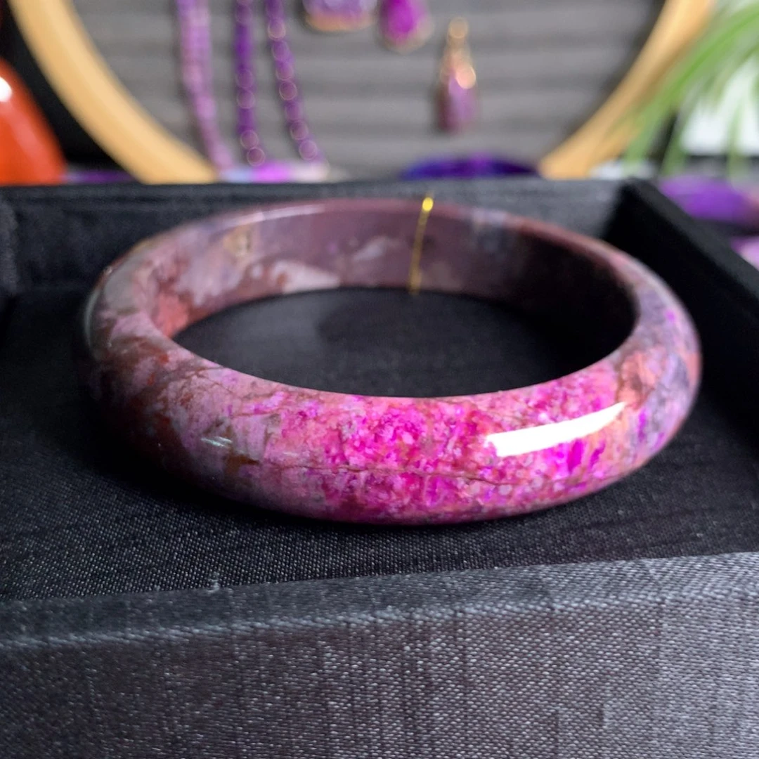 苏纪石（舒俱来）未镶嵌手镯