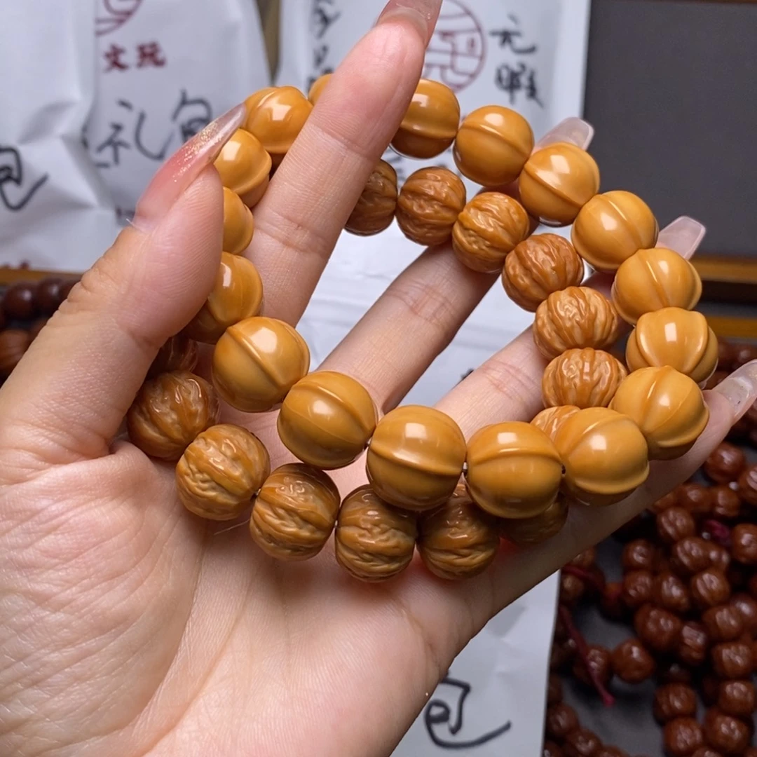 猴头核桃手串鲨鱼京八棱