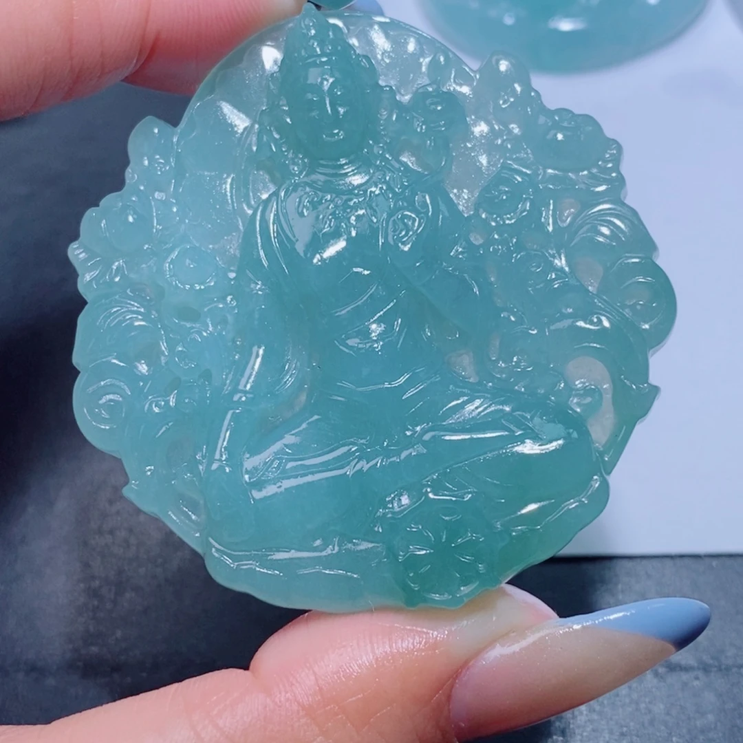 定制翡翠未镶嵌定制毛货翡翠挂件