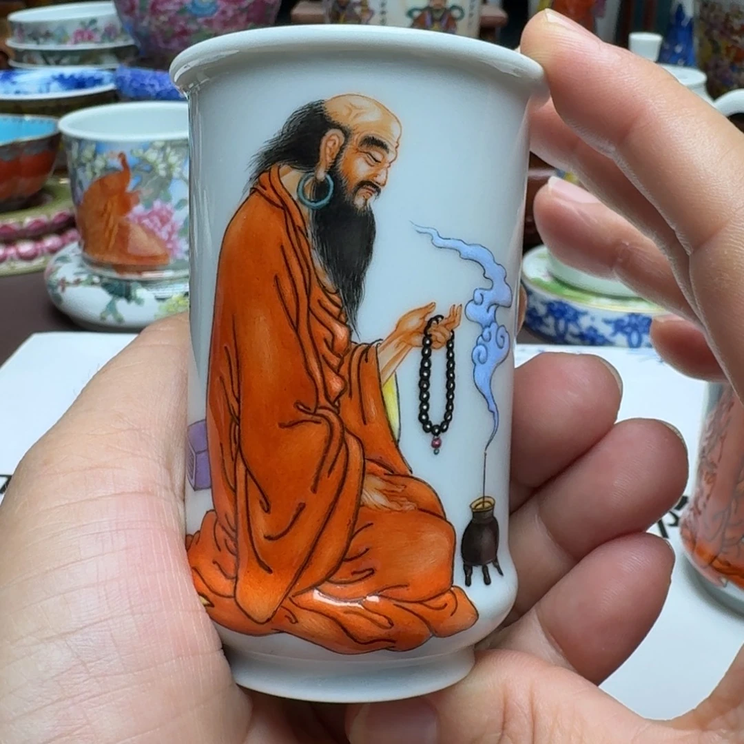 景德镇手工手绘展示