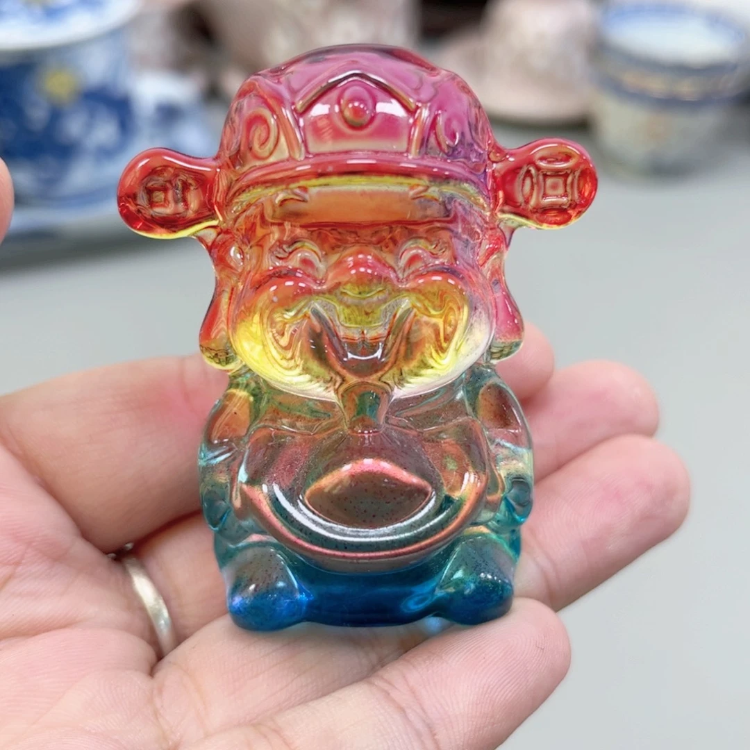 瓷片美桃直播间看好细节下单～中古孤品完美别拍～随缘三克油