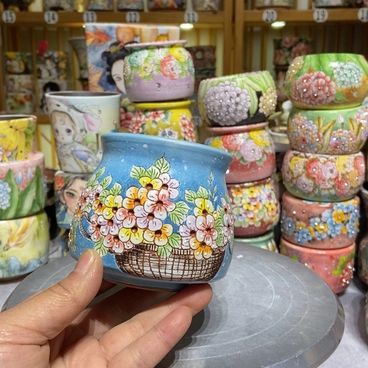 景德镇艺术手绘作品